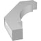 Ekena Millwork 4-in. W x 22-in. D x 34-in. H Merced Architectural Grade PVC Knee Brace BRCP04X22X34MRC - alternate 6